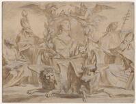 KT 2013 006
<br/>
Epitaaf voor Maria Snijders
<br/>
<em>Boeckhorst, Jan (1605-1668)</em>